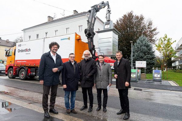 IKB realisiert erstes Unterflursystem in Innsbruck